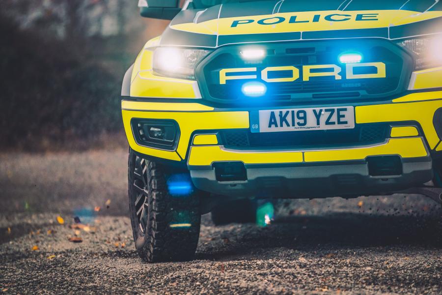 Детали экстерьера Ford Ranger Raptor Police 2019 года  (UK) (фото 11 из 14)